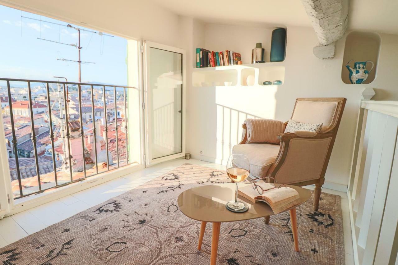 Clt - Unique Duplex & Terrace On The Provencal Market Antibes Exterior photo